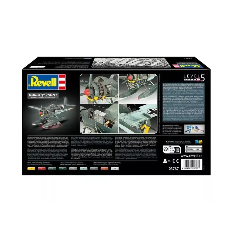 Plastmasas modelis REVELL ARADO AR 196A-3 hidroplāns mērogā 1:32