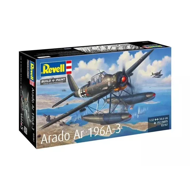 Plastmasas modelis REVELL ARADO AR 196A-3 hidroplāns mērogā 1:32