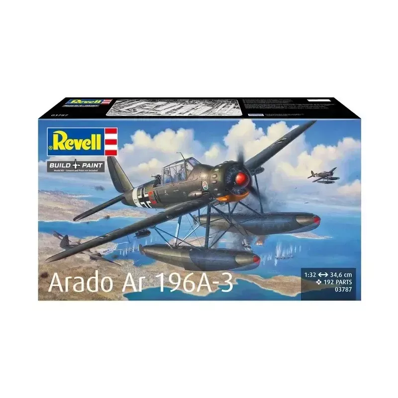 Plastmasas modelis REVELL ARADO AR 196A-3 hidroplāns mērogā 1:32