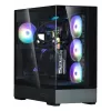 PC korpuss Zalman P40 Prism Plus Midi Tower melns