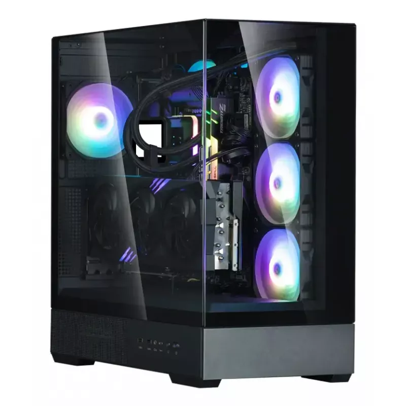 PC korpuss Zalman P40 Prism Plus Midi Tower melns