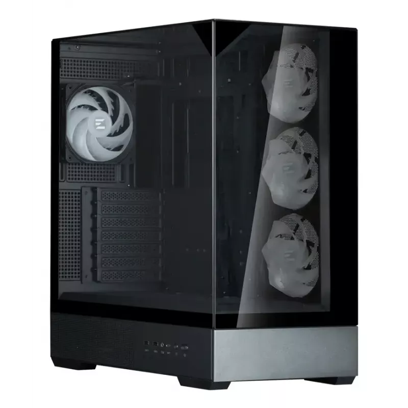 PC korpuss Zalman P40 Prism Plus Midi Tower melns