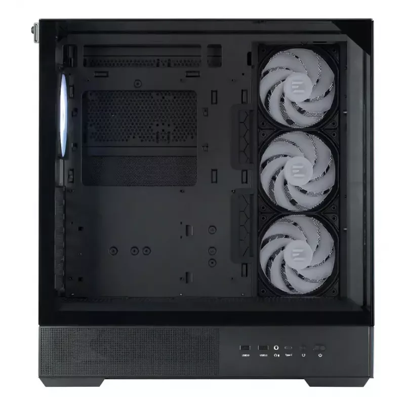 PC korpuss Zalman P40 Prism Plus Midi Tower melns