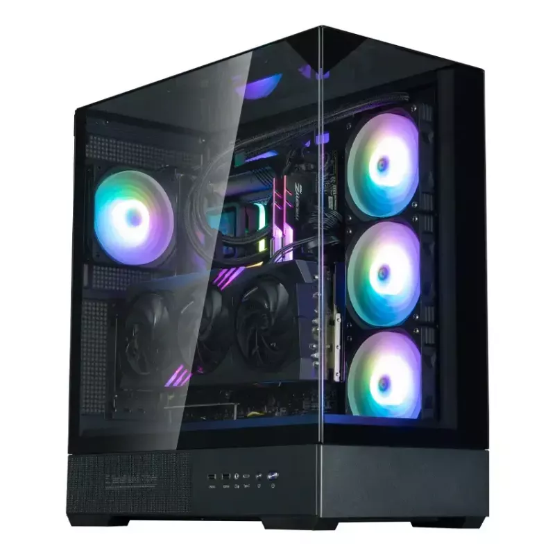PC korpuss Zalman P40 Prism Plus Midi Tower melns