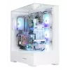 PC korpuss Zalman P40 Prism Plus balta Midi Tower