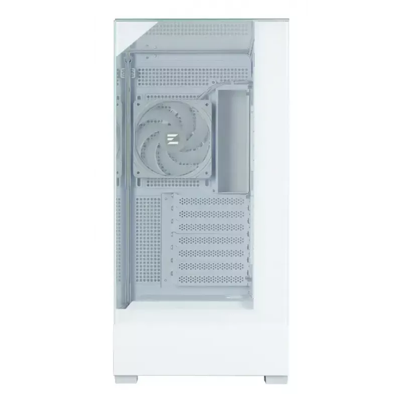 PC korpuss Zalman P40 Prism Plus balta Midi Tower