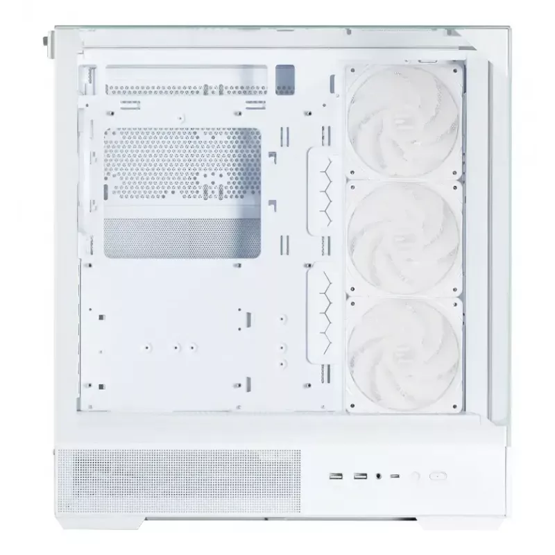 PC korpuss Zalman P40 Prism Plus balta Midi Tower