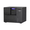 QNAP TVS-AIH1688ATX-U7-32G NAS/krātuves serveris Tornis 32 GB DDR5 0 TB QuTS hero Black