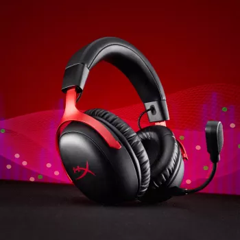 HyperX Cloud III S Wireless - Spēļu austiņas (melna)