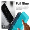 Rūdīta stikla ekrāna aizsargs Crong EasyShield 2 komplektā priekš iPhone 17 / 17 Pro / 16 Pro, aluminosilikāts, spīdīgs