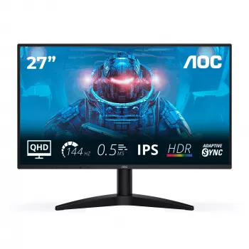 AOC B3 Q27B36X datora monitors 68,6 cm (27 collas) 2560 x 1440 pikseļi Quad HD LED melns