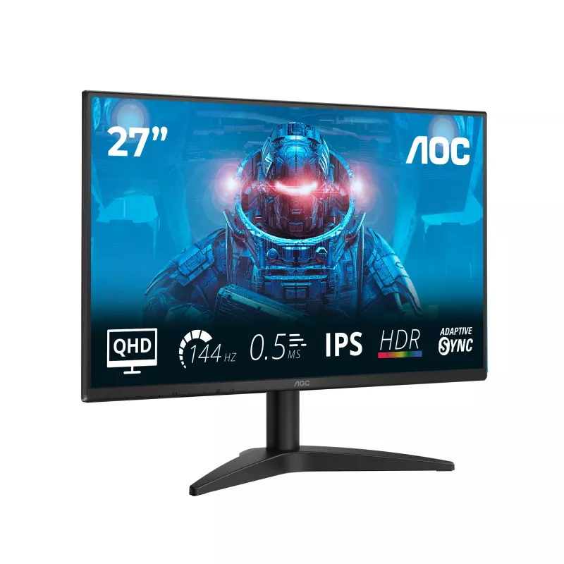 AOC B3 Q27B36X datora monitors 68,6 cm (27 collas) 2560 x 1440 pikseļi Quad HD LED melns
