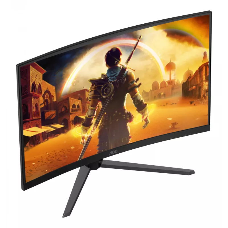 AOC G4 C32G42ZE datora monitors 80 cm (31,5 collas) 1920 x 1080 pikseļi Full HD LED melns, sarkans