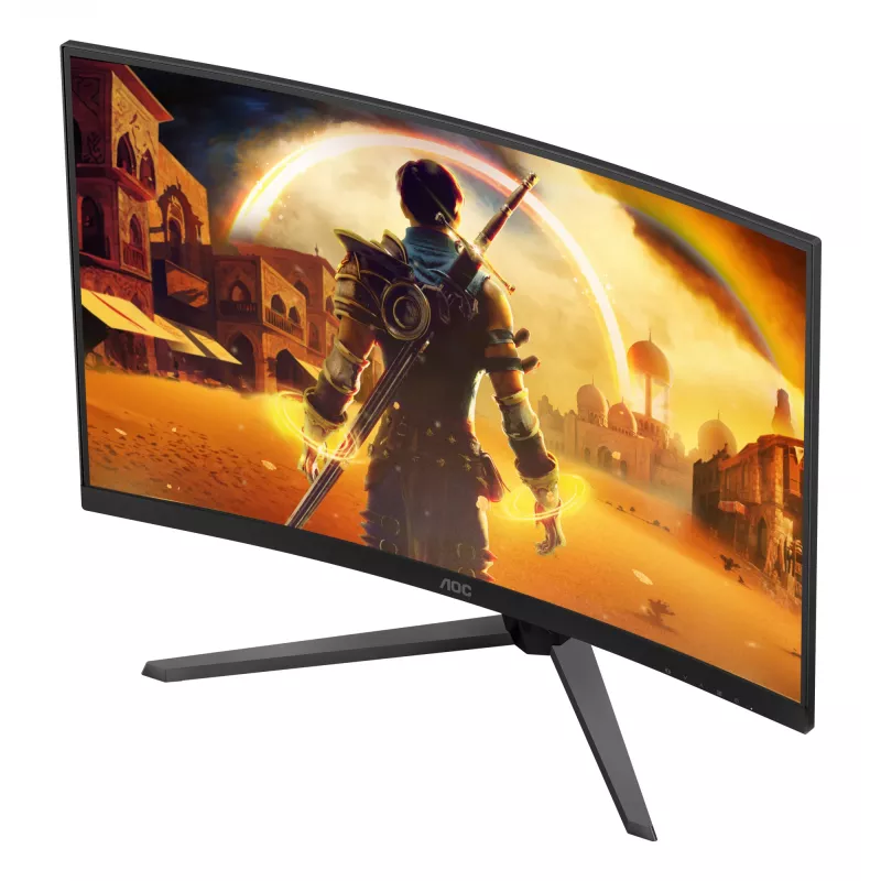AOC G4 C32G42ZE datora monitors 80 cm (31,5 collas) 1920 x 1080 pikseļi Full HD LED melns, sarkans