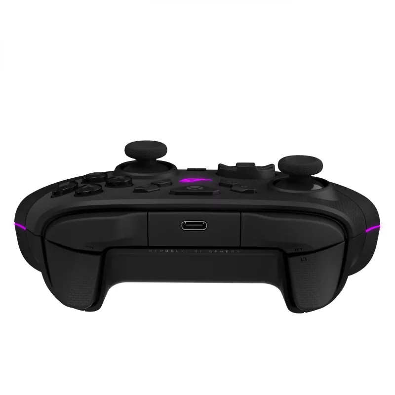 Spēļu kontrolieris ASUS ROG Raikiri II XBox WL — Bluetooth, RF, USB Type-C, PC/Xbox One/Series S/X, melns, 2,5 m kabelis, līdz 50 h baterijas darbības laiks