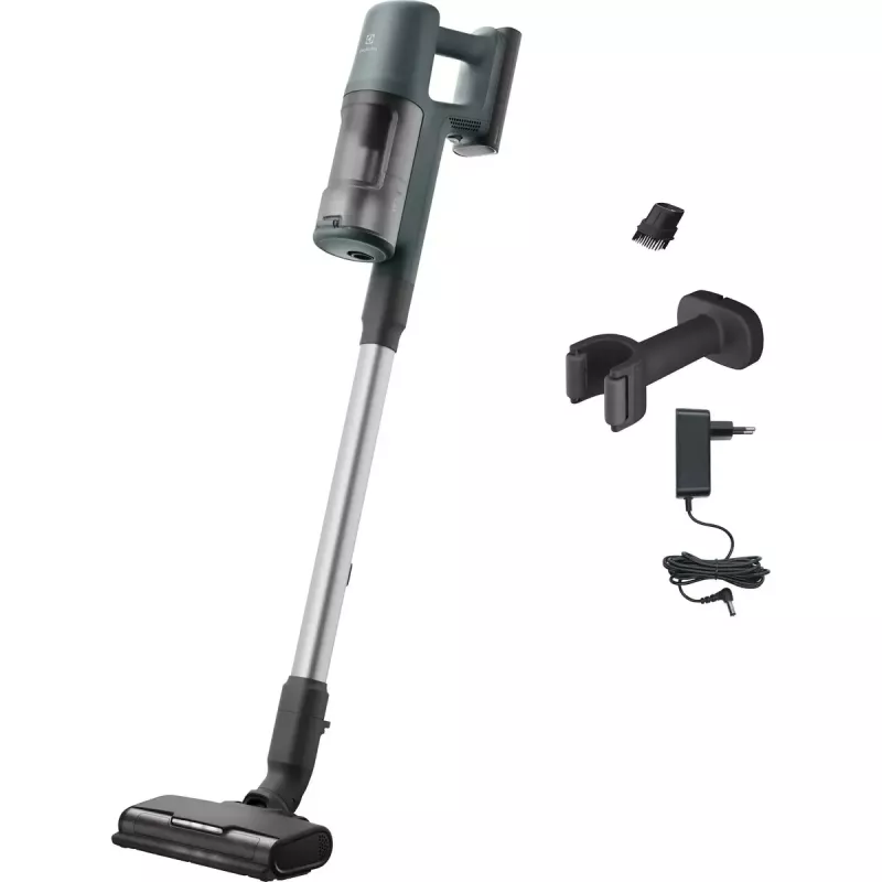 Electrolux EP61CB21OG 2-in-1 stick vacuum baterija Dry Bagless 0.6 L 85 W zaļa 2.5 Ah
