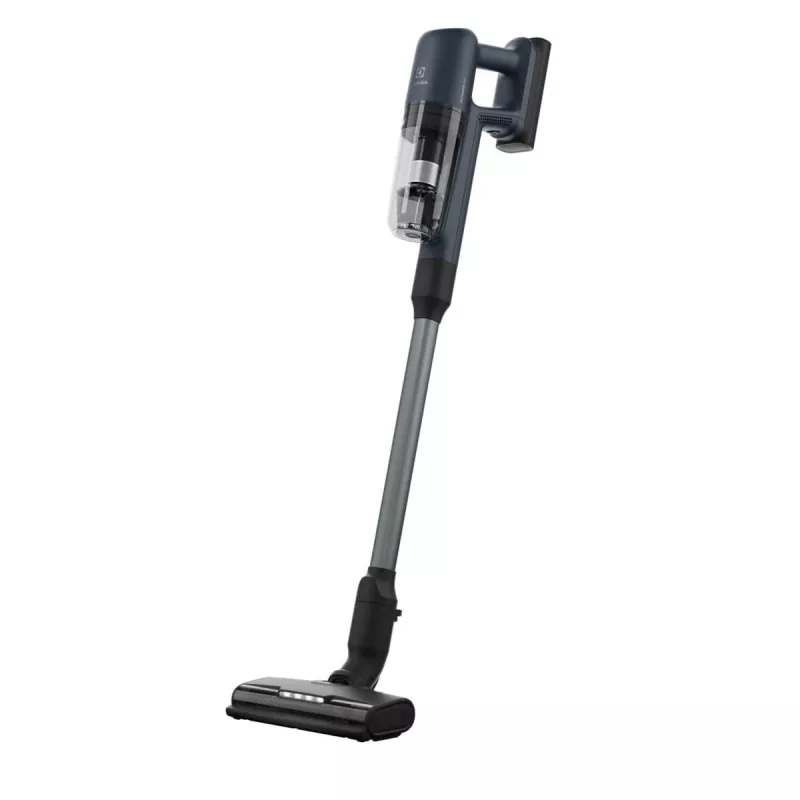 Electrolux EP71UB14DB rokas putekļsūcējs Ar bateriju Sausā Cikloniskā, Putu, HEPA, Mikro Bez maisiņa 0.3 L 57 W Zils 4 Ah