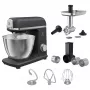 Electrolux E5KM1-6GBP virtuves kombains 1200 W 5 L melns, pelēks