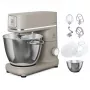 Galda mikseris Electrolux E6KM1-4PPT — 1200 W, 6 L bļoda, satīna tērauds/Pērle