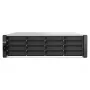 QNAP ES1686dc R2 NAS Rack (3U) Intel® Xeon® D D-2142IT 48 GB DDR4 0 TB QNAP QES melns, pelēks