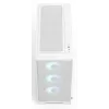 Fractal Design Pop 2 Air balta TG RGB Midi Tower datora korpuss — ATX/Micro‑ATX/Mini‑ITX, rūdīts stikls, 3x120mm priekšējie ventilatori