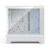Fractal Design Pop 2 Air balta TG RGB Midi Tower datora korpuss — ATX/Micro‑ATX/Mini‑ITX, rūdīts stikls, 3x120mm priekšējie ventilatori