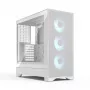 Fractal Design Pop 2 Air balta TG RGB Midi Tower datora korpuss — ATX/Micro‑ATX/Mini‑ITX, rūdīts stikls, 3x120mm priekšējie ventilatori