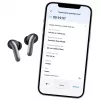 Bezvadu ievietojamās austiņas Audiocore AC591 PRO — hibrīda ANC, ENC, 6 mikrofoni, USB‑C uzlāde, līdz 9h atskaņošanas, Tuya saderīgas, melnas