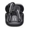 Bezvadu ievietojamās austiņas Audiocore AC591 PRO — hibrīda ANC, ENC, 6 mikrofoni, USB‑C uzlāde, līdz 9h atskaņošanas, Tuya saderīgas, melnas