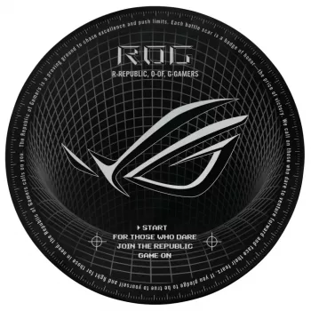 Grīdas paklājiņš ASUS ROG Cosmic Mat II OS111, apaļš 117 cm diametrs spēļu vai biroja krēslam