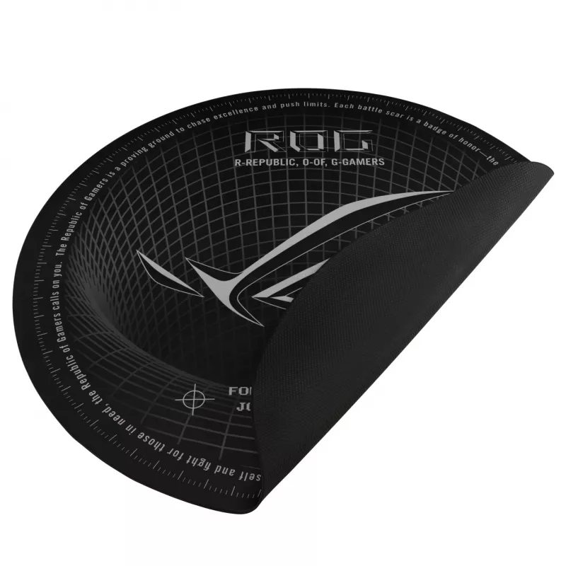 Grīdas paklājiņš ASUS ROG Cosmic Mat II OS111, apaļš 117 cm diametrs spēļu vai biroja krēslam