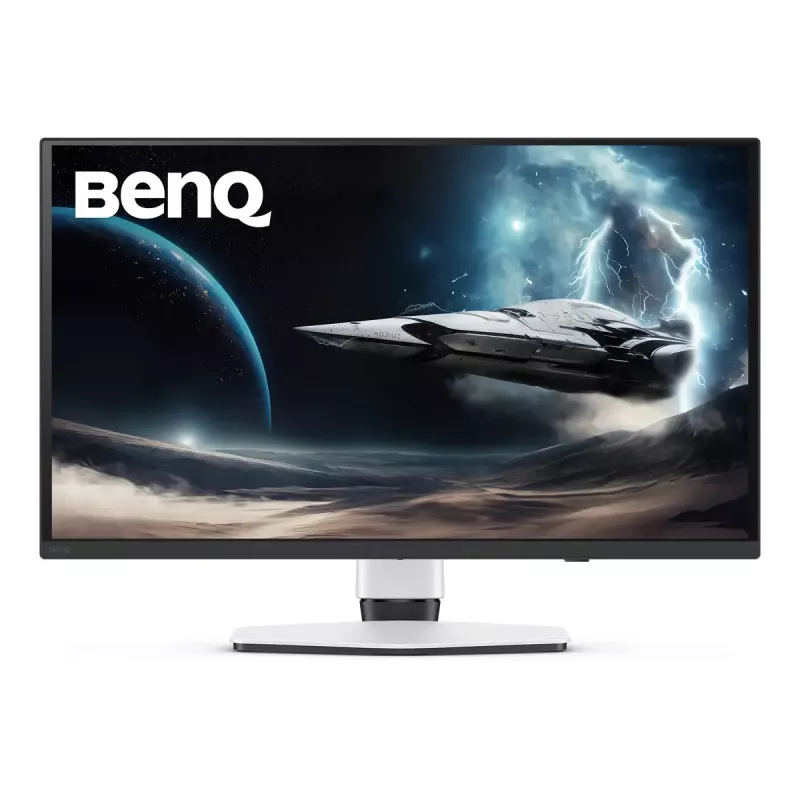 BenQ EX271UZ datora monitors 67,3 cm (26,5 collas) 3840 x 2160 pikseļi 4K Ultra HD OLED Melns, Balts