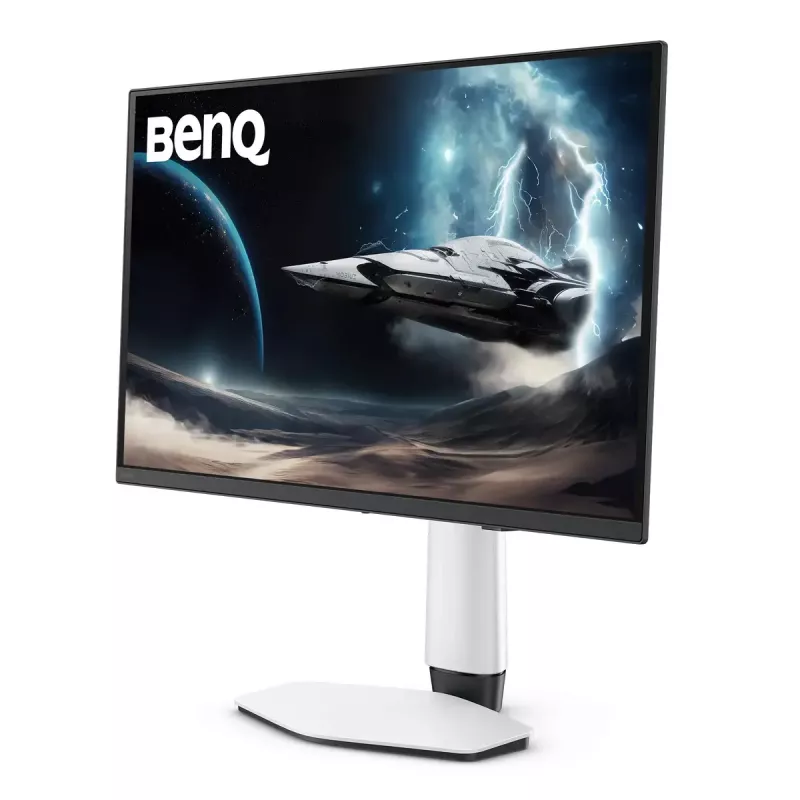 BenQ EX271UZ datora monitors 67,3 cm (26,5 collas) 3840 x 2160 pikseļi 4K Ultra HD OLED Melns, Balts