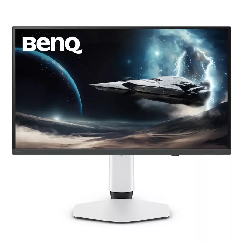 BenQ EX271UZ datora monitors 67,3 cm (26,5 collas) 3840 x 2160 pikseļi 4K Ultra HD OLED Melns, Balts