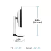 BenQ EX271UZ datora monitors 67,3 cm (26,5 collas) 3840 x 2160 pikseļi 4K Ultra HD OLED Melns, Balts