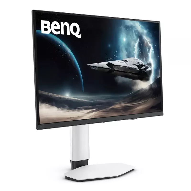 BenQ EX271UZ datora monitors 67,3 cm (26,5 collas) 3840 x 2160 pikseļi 4K Ultra HD OLED Melns, Balts