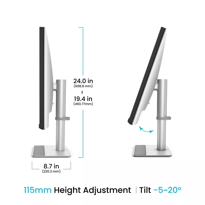 Datora monitors BenQ MA320UP 31,5 collas (80 cm) 3840 x 2160 4K IPS matēts, 5 ms, USB-C, iebūvēti skaļruņi, VESA, balts