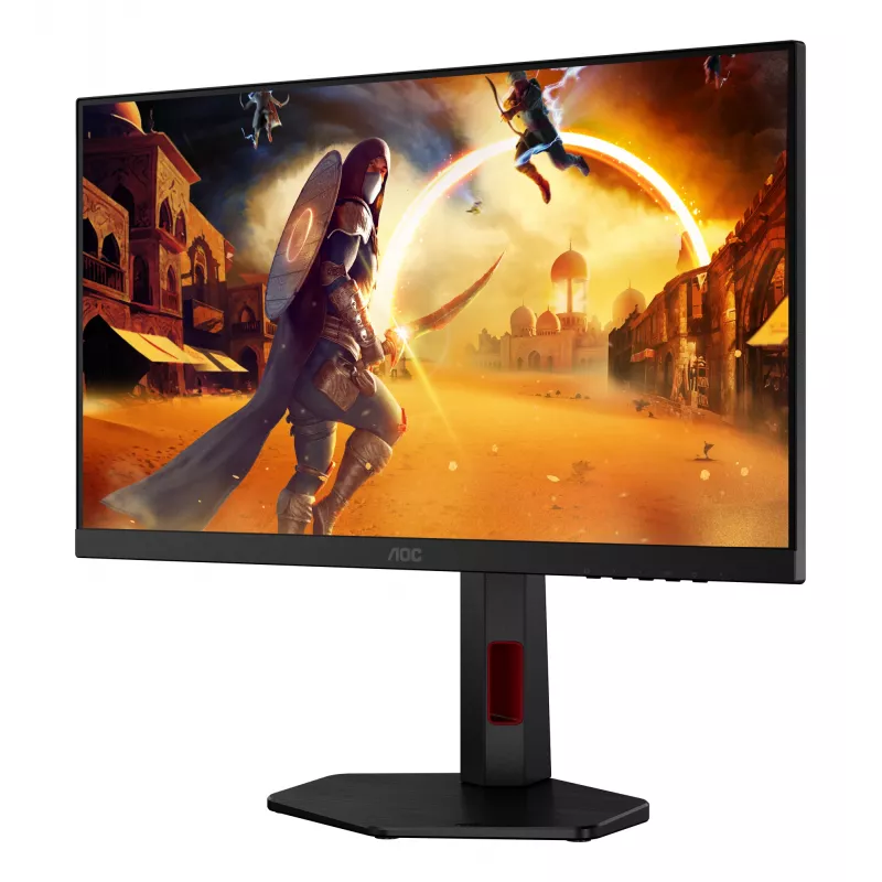 AOC G4 24G4ZR datora monitors 60.5 cm (23.8 collas) 1920 x 1080 pikseļi Full HD LED melns, sarkans