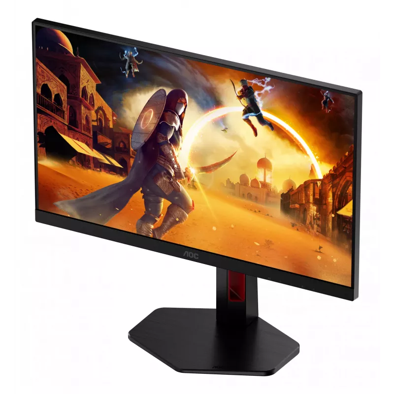 AOC G4 24G4ZR datora monitors 60.5 cm (23.8 collas) 1920 x 1080 pikseļi Full HD LED melns, sarkans