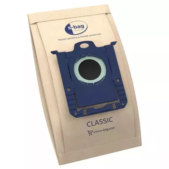 Putekļu maiss Electrolux E200S universālajiem putekļsūcējiem, kastīte ar 5, zils/pelēks