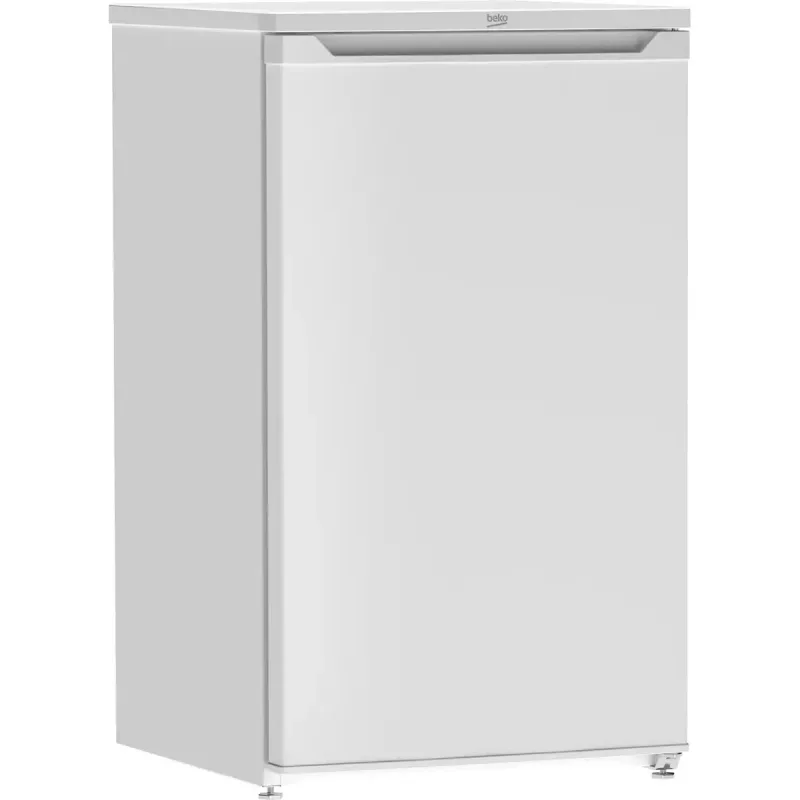 Ledusskapis BEKO TS190340N brīvi stāvošs combi, 85 L kopā (73 L ledusskapis / 12 L saldētava), balts, E klase, 818×475×500 mm