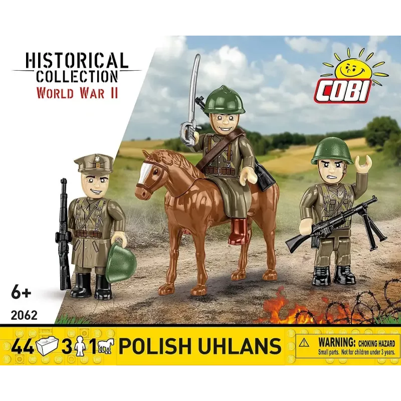 Cobi Blocks Polijas ulāni 44 bloku konstrukciju komplekts COIB-2062