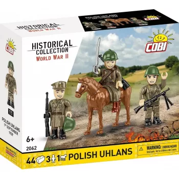 Cobi Blocks Polijas ulāni 44 bloku konstrukciju komplekts COIB-2062