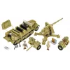 Cobi Blocks Sd.Kfz.8 velk 8.8 cm Flak 36 būvkomplekts, 975 gabali