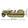 Cobi Blocks Sd.Kfz.8 velk 8.8 cm Flak 36 būvkomplekts, 975 gabali