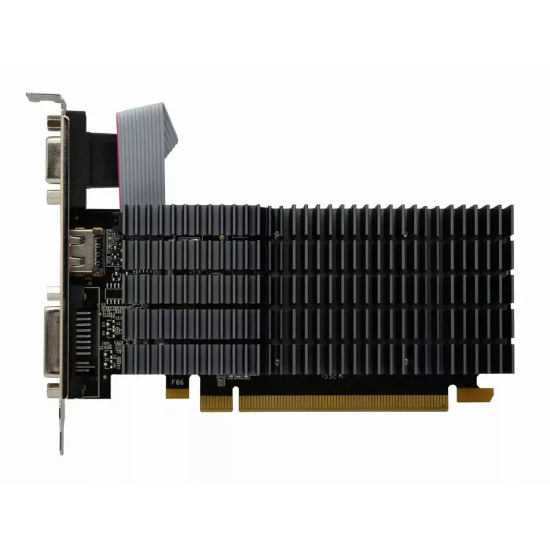 Grafikas karte AFOX Radeon HD 6450 2GB DDR3 64-bit DVI HDMI VGA zema profila pasīvā AF6450-2048D3L9-V2