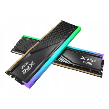 ADATA DIMM 16 GB DDR5-5600 (2x 8 GB) Dual-Kit (schwarz, AX5U5600C468G-DTLABRBK, XPG Lancer Blade RGB, INTEL XMP, AMD EXPO) - 16 GB - DDR5