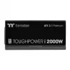 Barošanas bloks Thermaltake Toughpower i2000W 2000 W, 24-pin ATX, 80 PLUS Platinum, 140 mm ventilators, ATX, melns