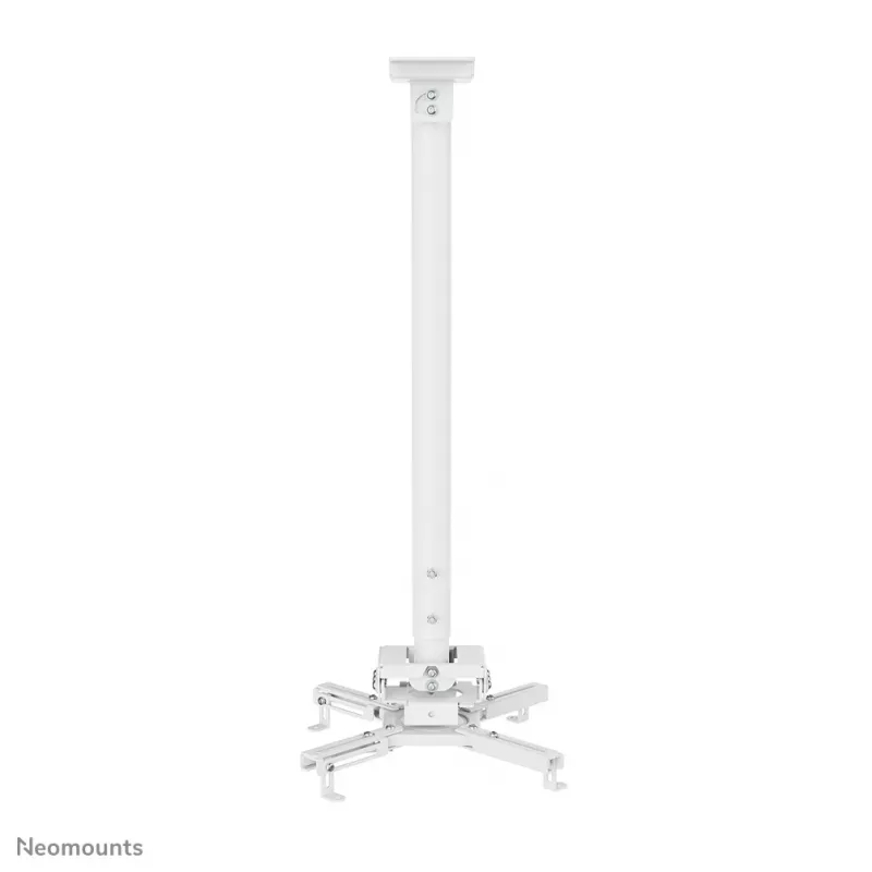 Neomounts CL25-550WH1 projektora griestu stiprinājums - augstums 74,5-114,5 cm - viegla uzstādīšana - pilna kustība
