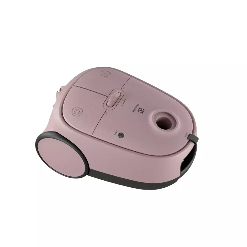 Cilindriskais putekļsūcējs Electrolux EB61CWPTD — 850 W, 3,5 L putekļu maisiņš, sausā tīrīšana, rozā